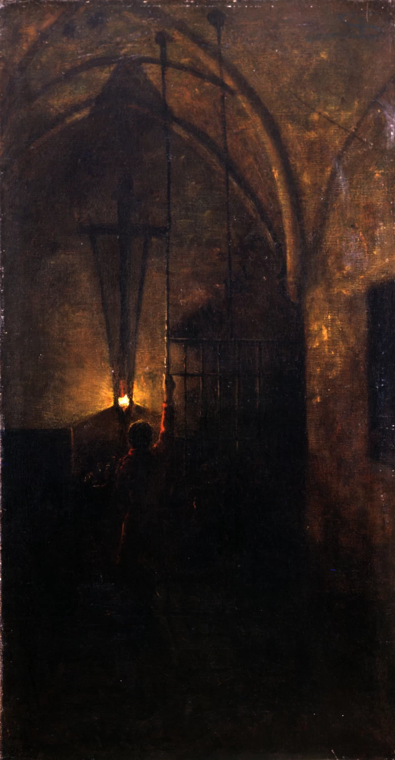 Il campanaro [1879 - 1880], MART, Museo di Arte Moderna e Contemporanea di Trento e Rovereto, Rovereto